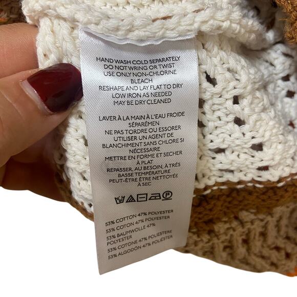 Vintage BDG Crochet Button-Up Cardigan | Made in Turkey | Y2K Grammacore - Picture 7 of 7